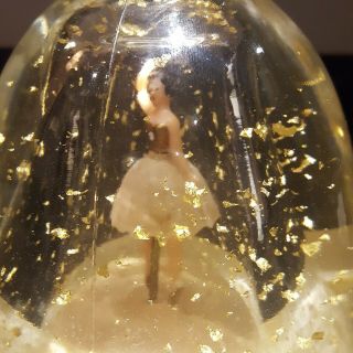 Vintage Bols Ballerina Liquor Music Bottle With Gold Flecks. 2