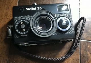 Rollei 35 35mm Vintage Compact Film Camera Rare 6130949 Photography