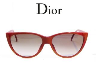 Old Stock Rare Vintage 70s - 80s Christian Dior Cat - Eye Style Sunglasses