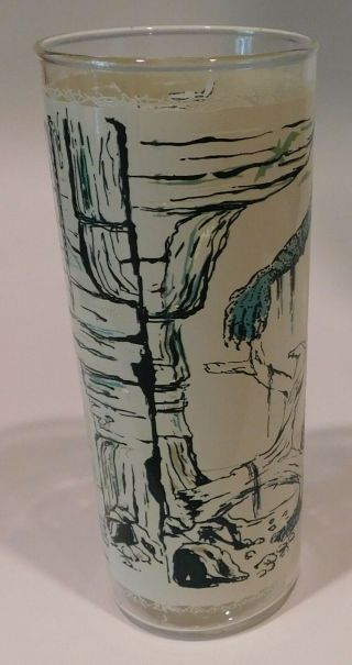 HTF Rare Vintage Anchor Hocking Universal Monster Glass Tumbler The CREATURE 3