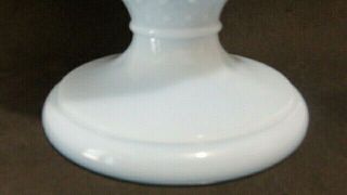 Vintage Fenton Daisy & Button Pattern Pastel Baby Blue Milk Glass 9 