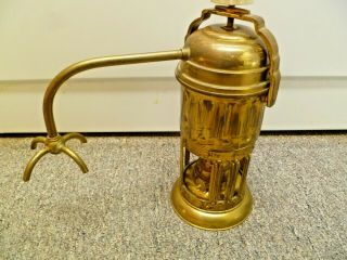 Rare Vintage Brass Gibizita Depositata Espresso Machine Made In Italy