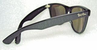 Ray - Ban USA Vintage NOS B&L Wayfarer II W0758 TGM B - 15 4 - Driving Sunglasses 6