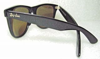 Ray - Ban USA Vintage NOS B&L Wayfarer II W0758 TGM B - 15 4 - Driving Sunglasses 8