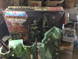 1981 He - Man Masters Of The Universe Motu Vintage Castle Grayskull W Box