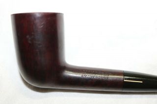 Vintage KBB Monterey Specimen Grain Mission Briar Estate Pipe with Filter - EX 2