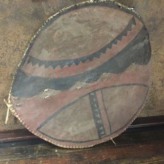 Antique Maasai / Masai African Tribal Warrior Shield Vintage Ethnic Artifact