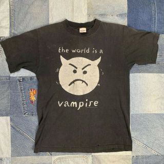Vintage 1996 Smashing Pumpkins Vampire Infinite Sadness Tour Shirt Sz M