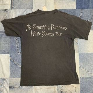 Vintage 1996 Smashing Pumpkins Vampire Infinite Sadness Tour Shirt Sz M 2