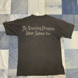 Vintage 1996 Smashing Pumpkins Vampire Infinite Sadness Tour Shirt Sz M 6