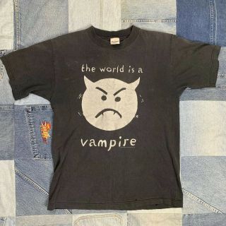 Vintage 1996 Smashing Pumpkins Vampire Infinite Sadness Tour Shirt Sz M 7