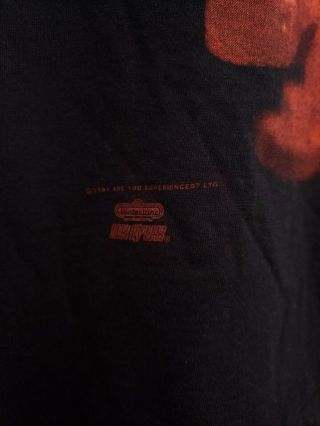 Vintage Jimi Hendrix 1991 T - shirt Size XL Single Stitch Black 3
