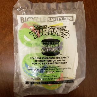 1993 Vintage Burger King Teenage Mutant Ninja Turtles Spoke Sliders 5