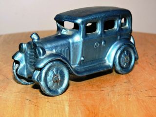 Vintage Ac Williams Cast Iron 4 Door Sedan Toy Car 4 "