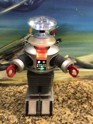 Vintage,  Lost In Space Robot.  The B - 9 Fully Modified Watch The Video