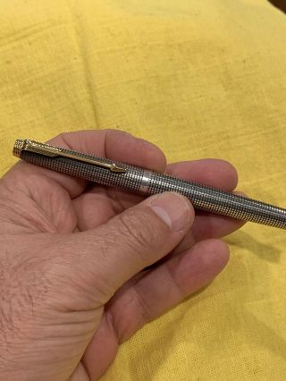 Vintage Parker 75 Sterling Silver Fountain Pen