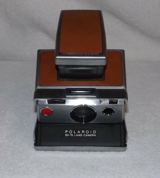 Vintage Polaroid SX - 70 Land Camera - Instant Film Camera with Leather Case 2
