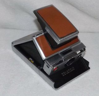 Vintage Polaroid SX - 70 Land Camera - Instant Film Camera with Leather Case 7