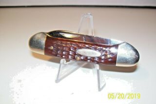 Knife,  Vintage,  Collectible Case Xx Usa,  3 Dot,  62131,  Canoe