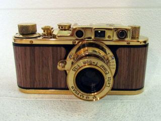 Leica - II (D) Wiking WWII Vintage Russian 35mm Gold Camera 2