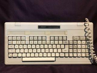 Vintage Tandy 1000 Personal Computer Pc Keyboard Upt5