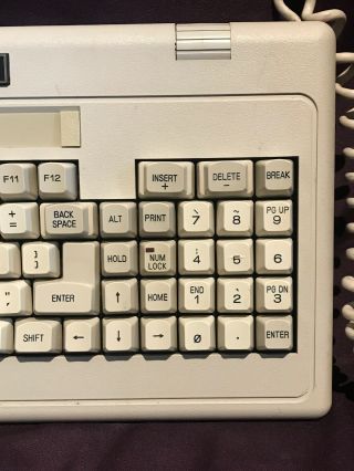 Vintage Tandy 1000 Personal Computer PC Keyboard UPT5 4