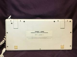 Vintage Tandy 1000 Personal Computer PC Keyboard UPT5 7