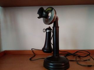 VINTAGE KELLOGG CANDLESTICK TELEPHONE - Postal Long Distance - Early 1900 ' s 5