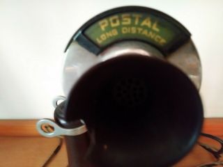 VINTAGE KELLOGG CANDLESTICK TELEPHONE - Postal Long Distance - Early 1900 ' s 6