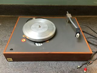 Ar Acoustic Research Vintage Hi - Fi Vinyl Turntable 1960s