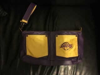 vintage Lakers Leather clutch bag 6