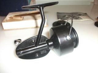 Vintage Garcia Mitchell 300 Spinning Reel And box W/ Extra Spool as Found 5