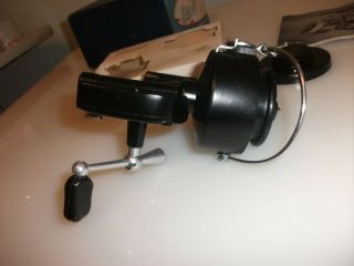 Vintage Garcia Mitchell 300 Spinning Reel And box W/ Extra Spool as Found 8