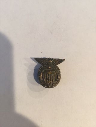 Ww2 United States Merchant Marine Service Lapel Military Pin