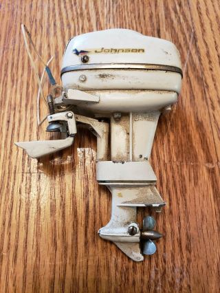 Vintage Electric Johnson Model Outboard Toy Boat Motor - Parts