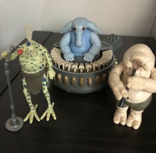 1983 Complete Max Rebo Band Rotj Vintage Star Wars Kenner Max Droopy Sy Snootles