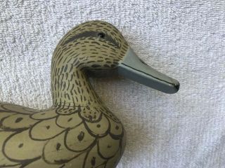 HEN PIN TAIL made by CLARENCE LEWIS STACY NC,  signed & dated 1987 3