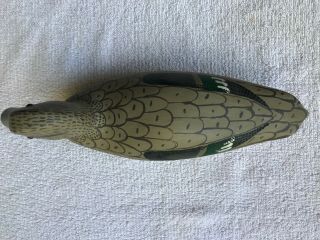 HEN PIN TAIL made by CLARENCE LEWIS STACY NC,  signed & dated 1987 5