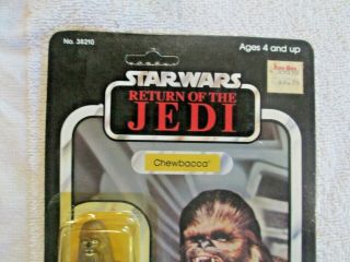 Starwars 38210 Return of the Jedi Chewbacca Vintage1983; Carded Kenner 2