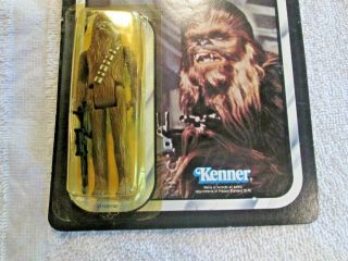 Starwars 38210 Return of the Jedi Chewbacca Vintage1983; Carded Kenner 3