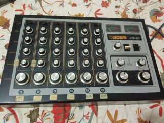 Boss Km 60 Vintage Mixer For Roland Japan Made