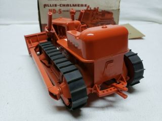 Rare Allis Chalmers Diesel Bull Dozer with Baker Blade By Product Miniature BOX 5