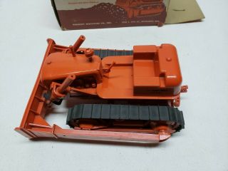 Rare Allis Chalmers Diesel Bull Dozer with Baker Blade By Product Miniature BOX 6