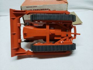 Rare Allis Chalmers Diesel Bull Dozer with Baker Blade By Product Miniature BOX 7