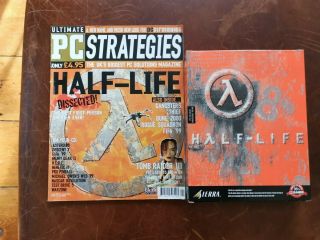 Half - Life - VERY RARE Big Box PC CD ROM - Vintage (1998) Sierra Games 7