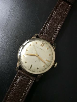 Vintage Waltham Art Deco Watch With Hamilton Watch Strap