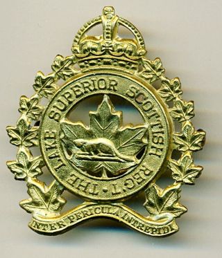 Canada - Lake Superior Scottish Regiment Cap Badge