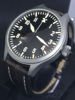 Steinhart Nav B - Uhr 47 Vintage Titan A - Muster Swiss Automatic Eta 2824 Elabore