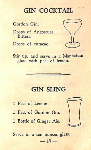 Rare Sloppy Joe ' s Bar Havana Cuba Cocktail Season 1932 - 33 Pamphlet 3