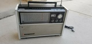 National Panasonic Rf - 5000a Fm - Am 11 - Band 20 Transistor 14 - Diode Vintage Radio